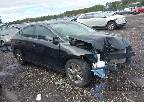 2018 Hyundai Elantra Sel из США, поврежденный, VIN 5NPD84LF0JH246889